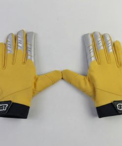Custom Logo American Football Gloves Grip Receiver Gloves Breathable Lightweight football catching gloves football sports gear