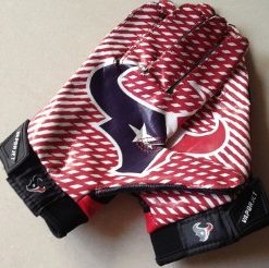 Custom Synthetic Leather American Football Receiver Gloves