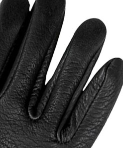 Heavy-Duty Pebble Grain Leather Gloves – Warm Soft Plush Lining for Cold Weather – Durable Genuine Leather Driving & Tactical