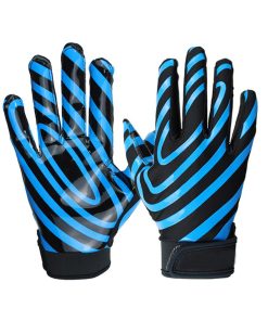 OEM Wholesale Customizable High Quality American Football Gloves Anti Shrink Anti Pilling Breathable Anti-Slip Silicone-free