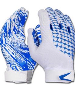 Youth Receiver Gloves Super Sticky Palm American Football Gloves Custom Logo and Private Labels Manufacturer